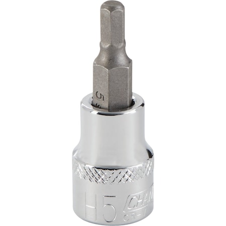 Channellock 3/8 In. Drive 5 mm 6-Point Metric Hex Bit Socket 372269